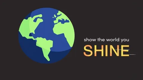 Midwest Oral Surgery medical promo video with an illustrated globe and the words show the world you shine